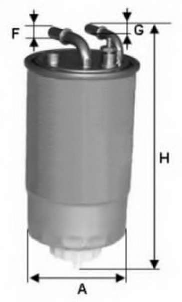 Coopersfiaam Filters FP5863HWS Filtro Motore